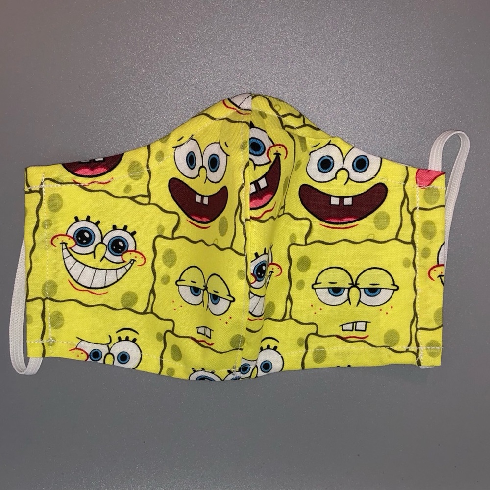 SpongeBob fabric face mask